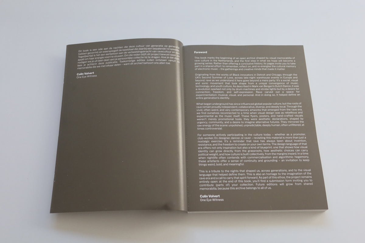 Memorabilia Vol. 1: A Scan Through Dutch Rave Culture