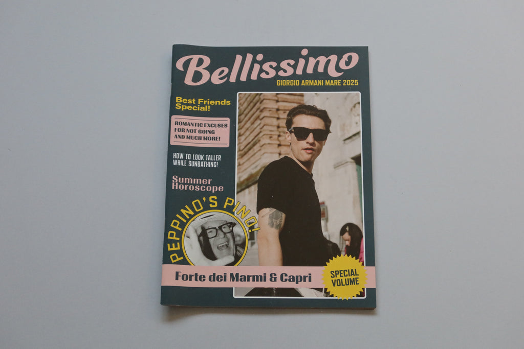 Bellissimo Special Issue - Capri and Forte dei Marmi - Giorgio Armani Mare 2025