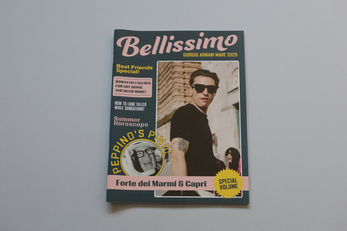 Bellissimo Special Issue - Capri and Forte dei Marmi - Giorgio Armani Mare 2025
