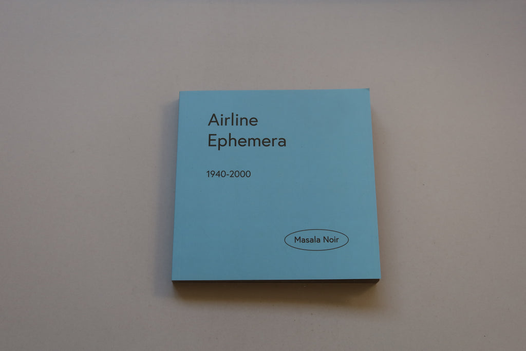 Airlines Ephemera - Masala Noir