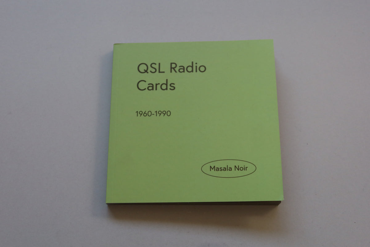 QSL Radio Cards - Masala Noir