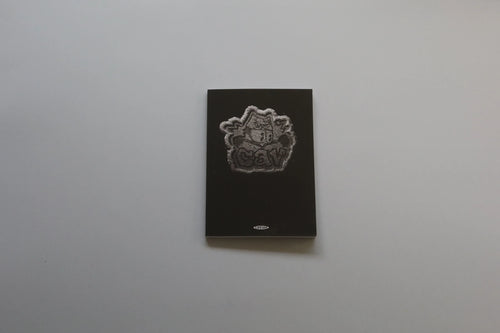 Misssiones CAVIAR photography art book with a minimalist black cover and a striking textured silver logo